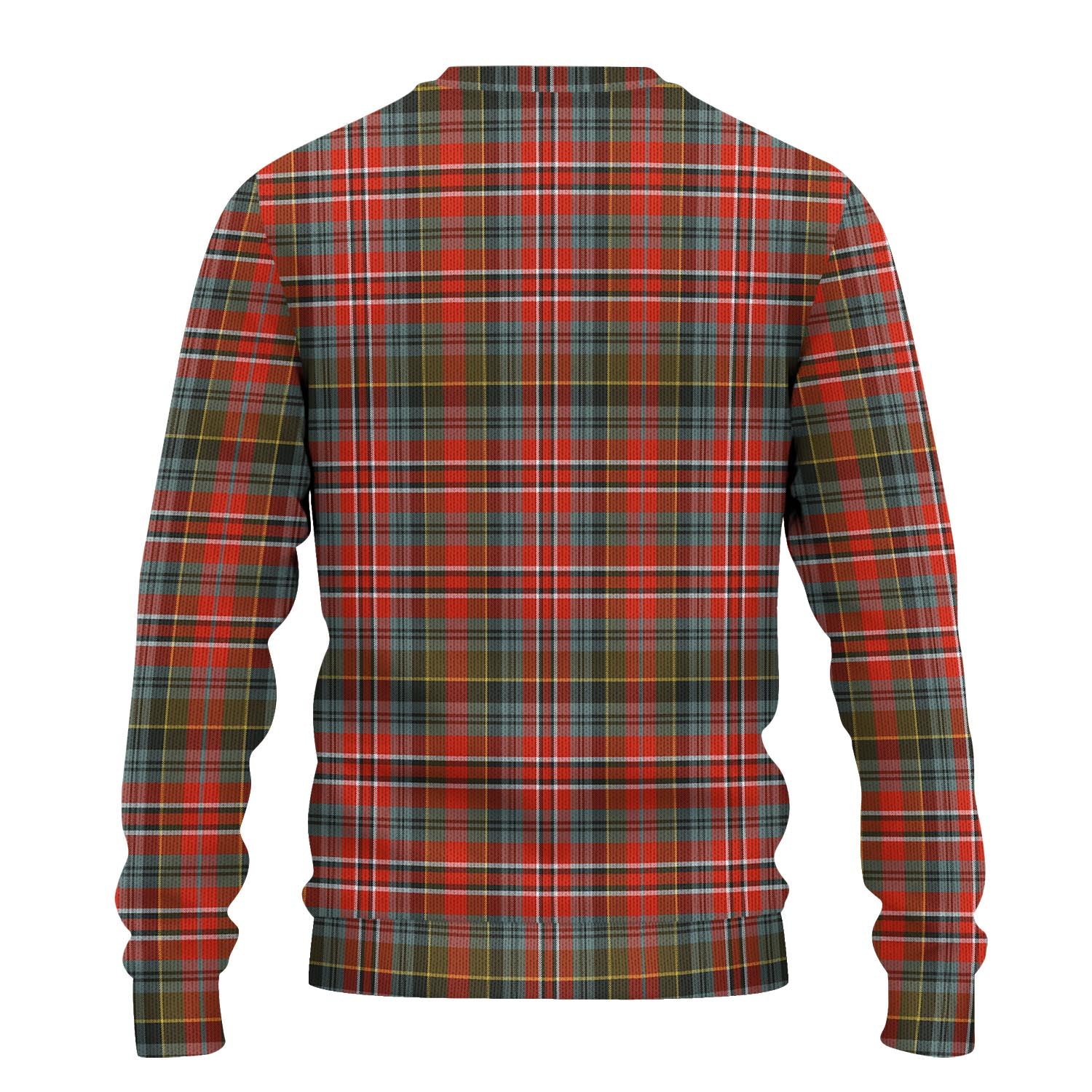 MacPherson Weathered Tartan Knitted Sweater - Tartanvibesclothing