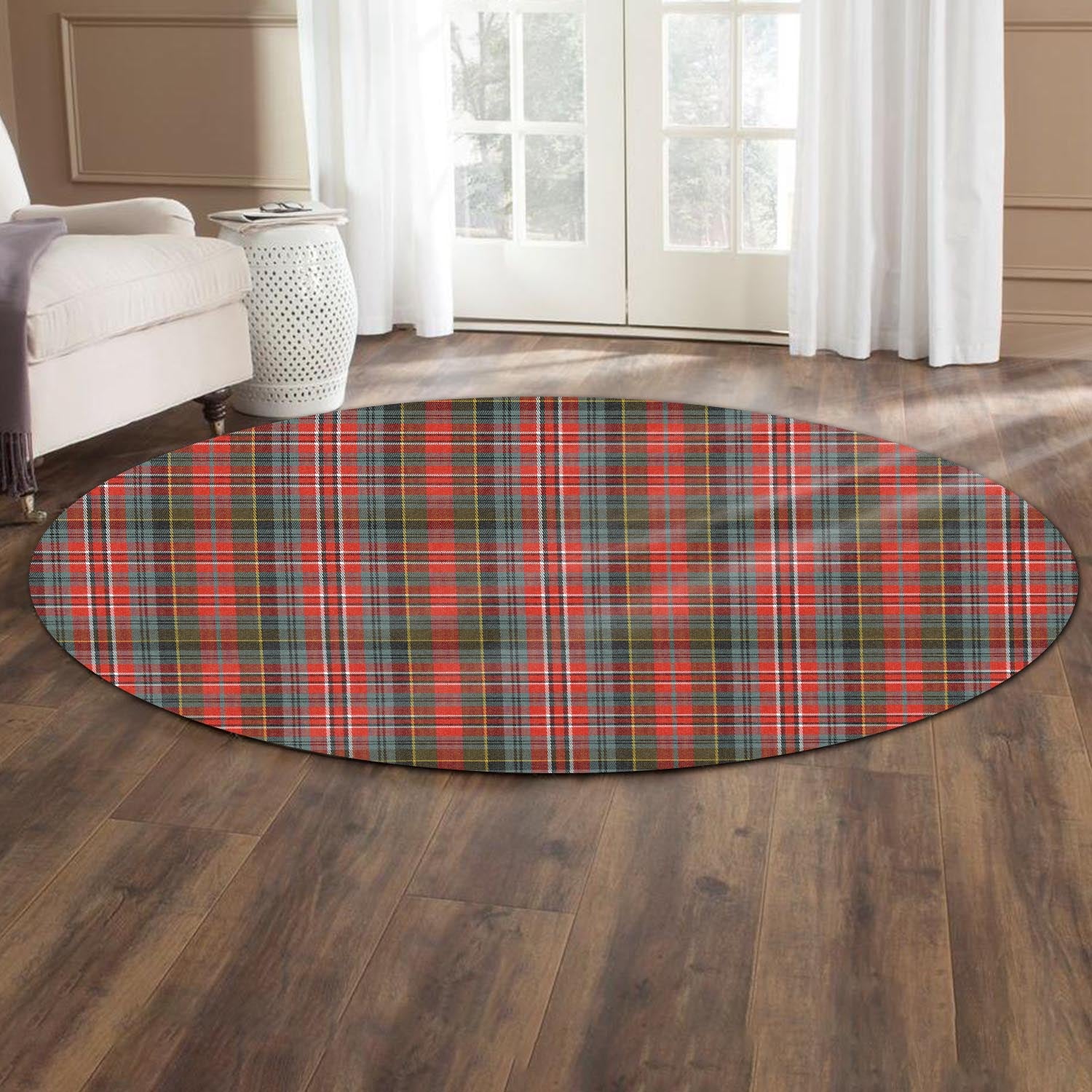 macpherson-weathered-tartan-round-rug