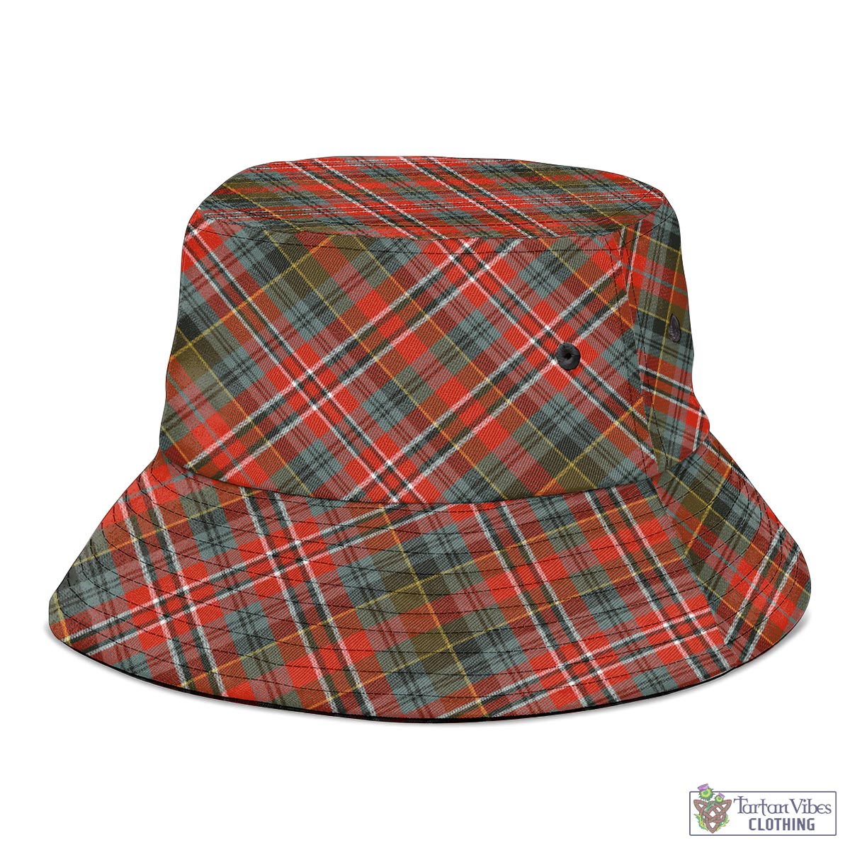 Tartan Vibes Clothing MacPherson Weathered Tartan Bucket Hat