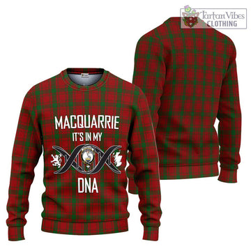 MacQuarrie (McQuarrie) Tartan Ugly Sweater with Family Crest DNA In Me Style