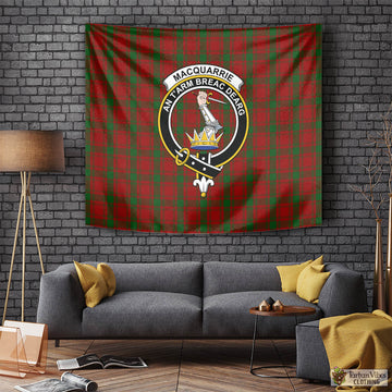 MacQuarrie (McQuarrie) Tartan Tapestry Wall Hanging and Home Decor for Room with Family Crest