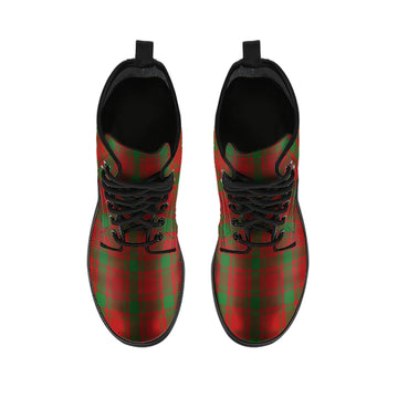 MacQuarrie (McQuarrie) Tartan Leather Boots