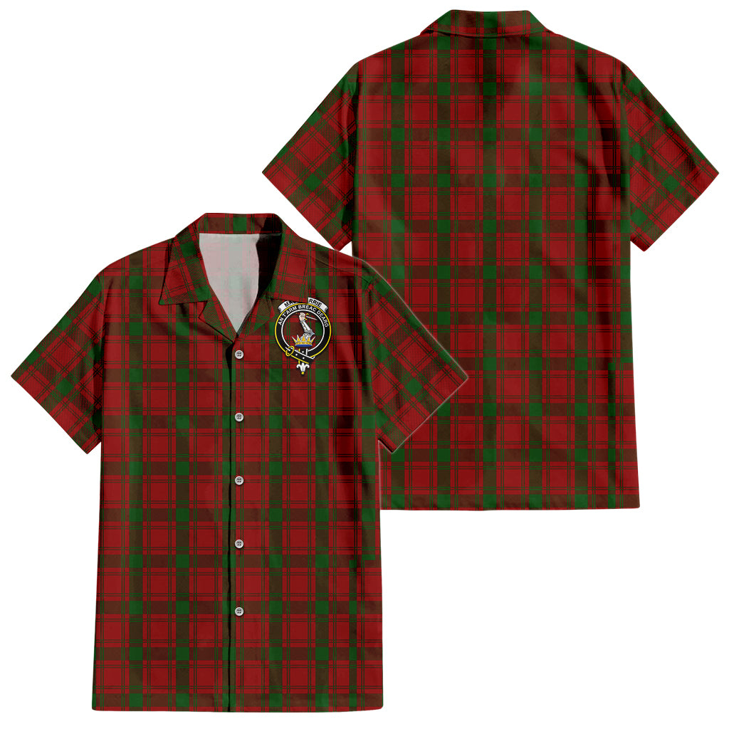 macquarrie-tartan-short-sleeve-button-down-shirt-with-family-crest