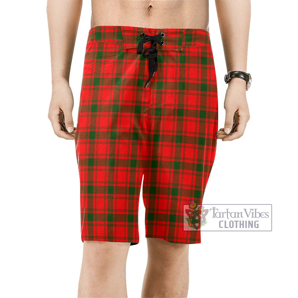 Tartan Vibes Clothing MacQuarrie Modern Tartan Men's Board Shorts