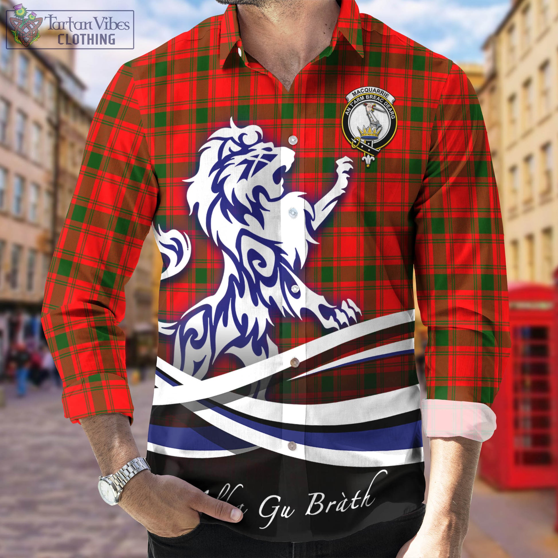 macquarrie-modern-tartan-long-sleeve-button-up-shirt-with-alba-gu-brath-regal-lion-emblem