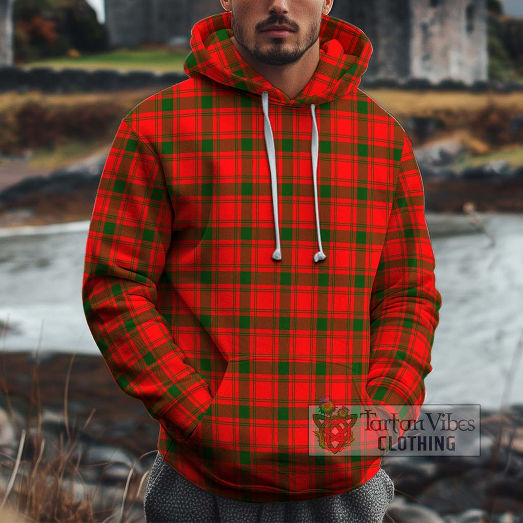 MacQuarrie Modern Tartan Cotton Hoodie Pullover Hoodie XS - Tartan Vibes Clothing