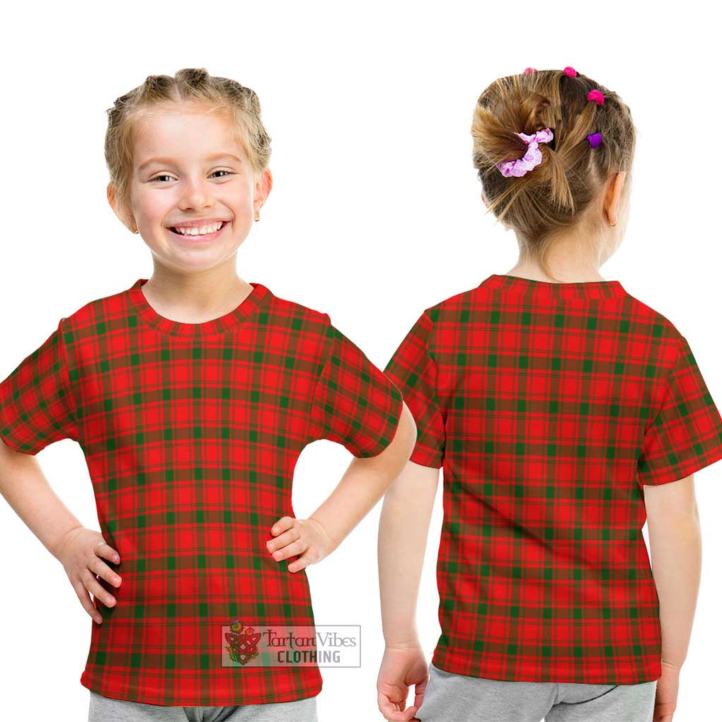 MacQuarrie Modern Tartan Kid T-Shirt - Tartanvibesclothing Shop