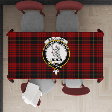 MacQueen (McQueen) Tartan Tablecloth with Family Crest XL 57.1"x70.9"(145x180cm) - Tartan Vibes Clothing