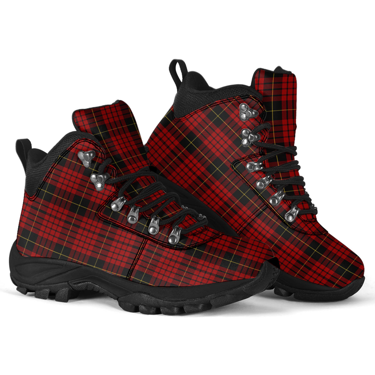 MacQueen (McQueen) Tartan Alpine Boots - Tartan Vibes Clothing