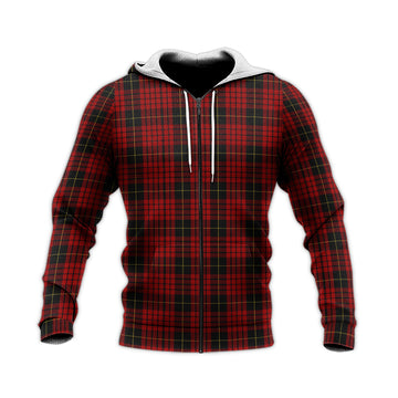 MacQueen (McQueen) Tartan Knitted Hoodie