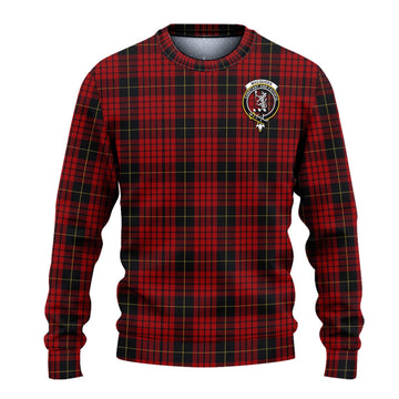 MacQueen (McQueen) Tartan Ugly Sweater with Family Crest