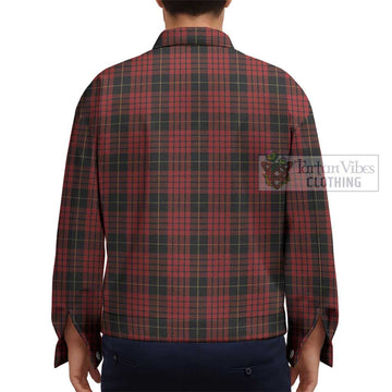 MacQueen (McQueen) Tartan Unisex Lapel Cotton Jacket