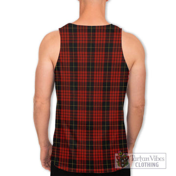 MacQueen (McQueen) Tartan Men's Tank Top with Family Crest DNA In Me Style - Tartan Vibes Clothing