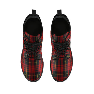 MacQueen (McQueen) Tartan Leather Boots