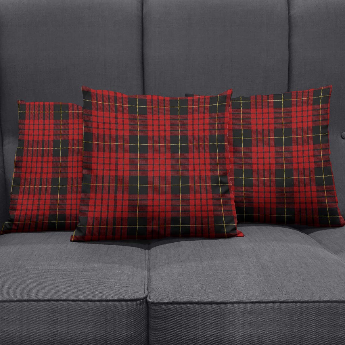 MacQueen Tartan Pillow Cover - Tartanvibesclothing