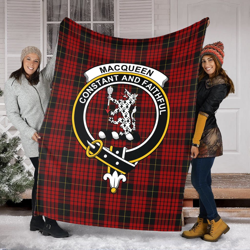 macqueen-tartab-blanket-with-family-crest