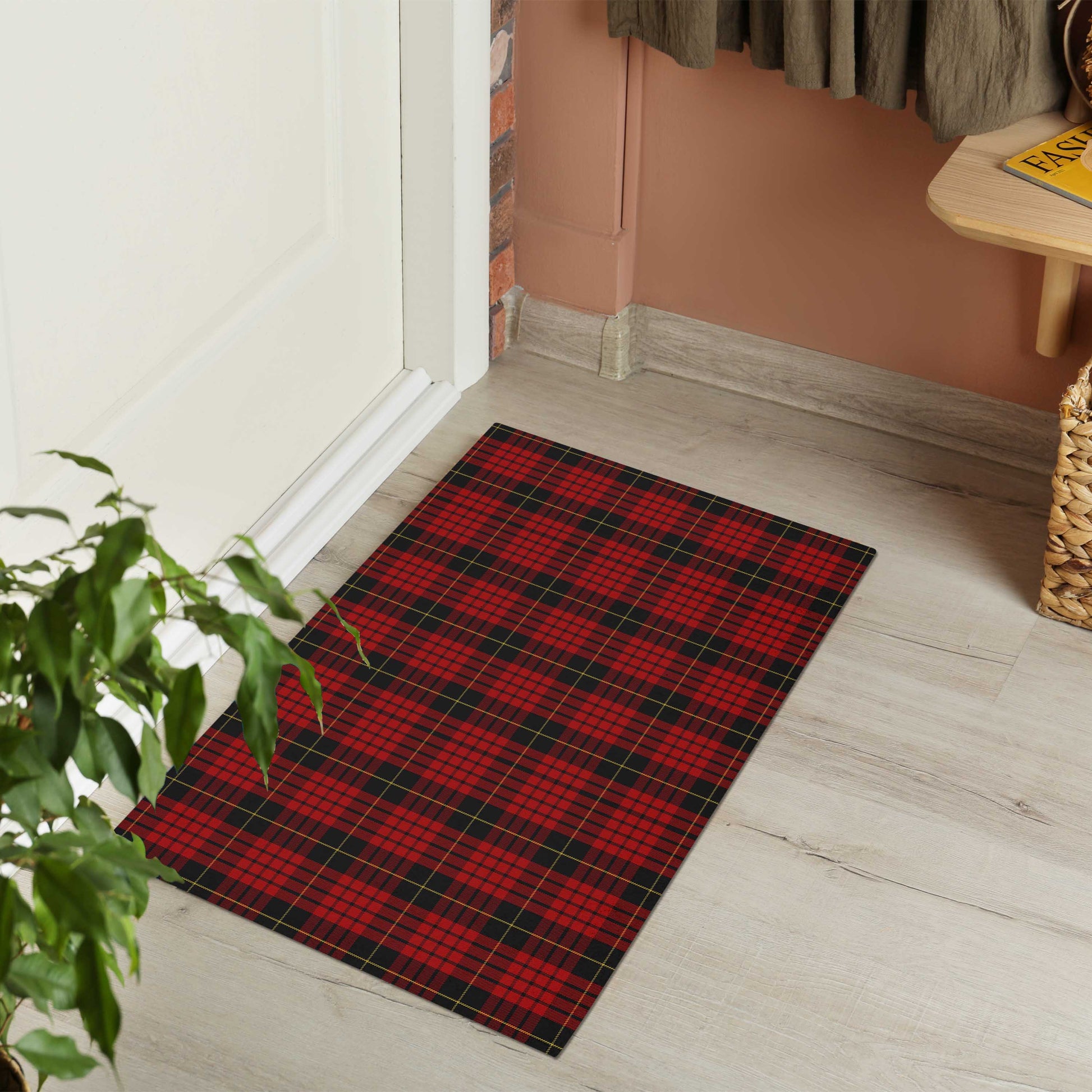 MacQueen Tartan Door Mat - Tartanvibesclothing