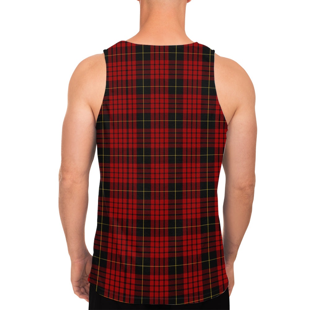 MacQueen (McQueen) Tartan Mens Tank Top - Tartan Vibes Clothing