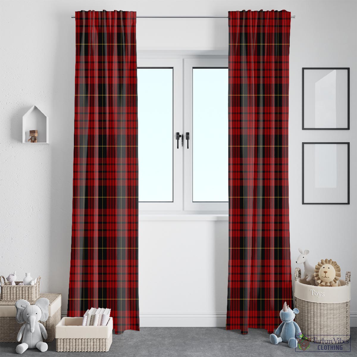 MacQueen Tartan Window Curtain