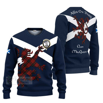 MacQueen (McQueen) Tartan Lion Rampant Ugly Sweater Proudly Display Your Heritage with Alba Gu Brath and Clan Name