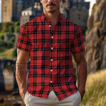 MacQueen Modern Tartan Cotton Hawaiian Shirt