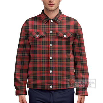 MacQueen Modern Tartan Unisex Lapel Cotton Jacket