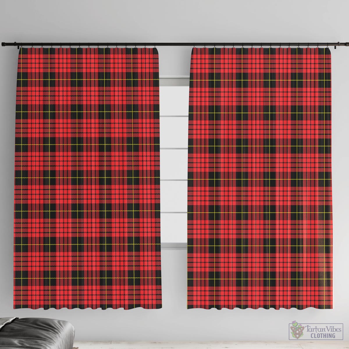 MacQueen Modern Tartan Window Curtain