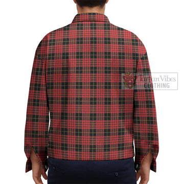 MacQueen Modern Tartan Unisex Lapel Cotton Jacket