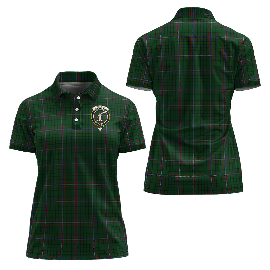 macrae-tartan-polo-shirt-with-family-crest-for-women