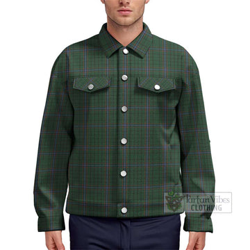 MacRae (McRae) Tartan Unisex Lapel Cotton Jacket