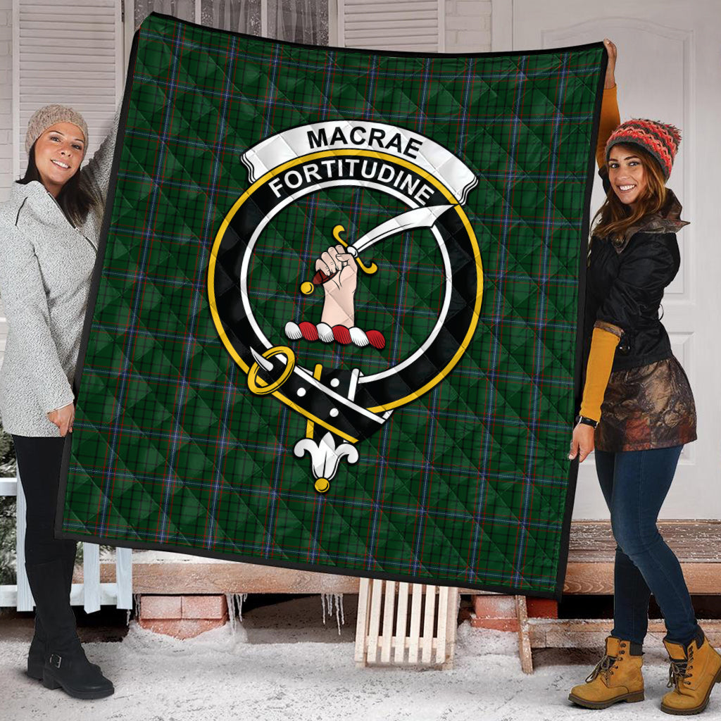 macrae-tartan-quilt-with-family-crest