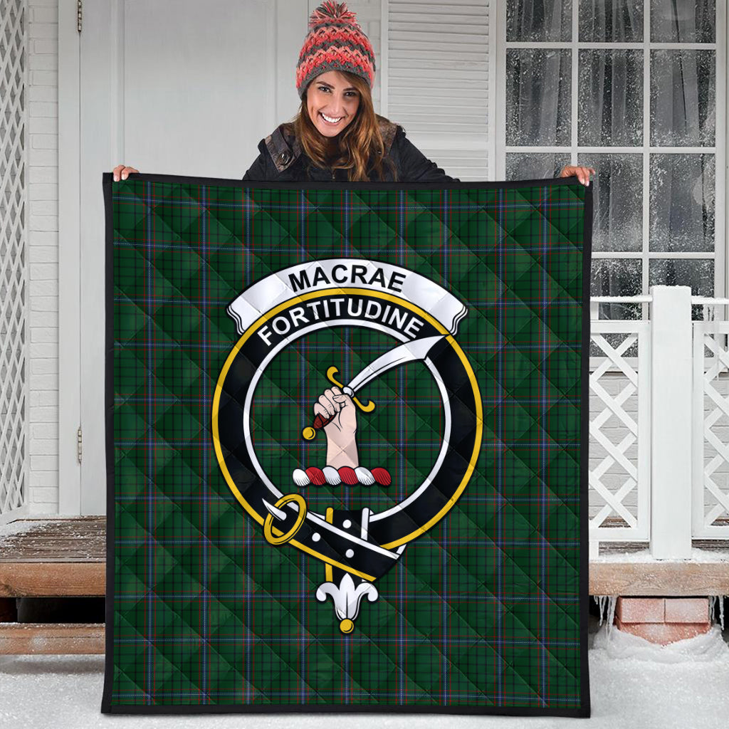 macrae-tartan-quilt-with-family-crest