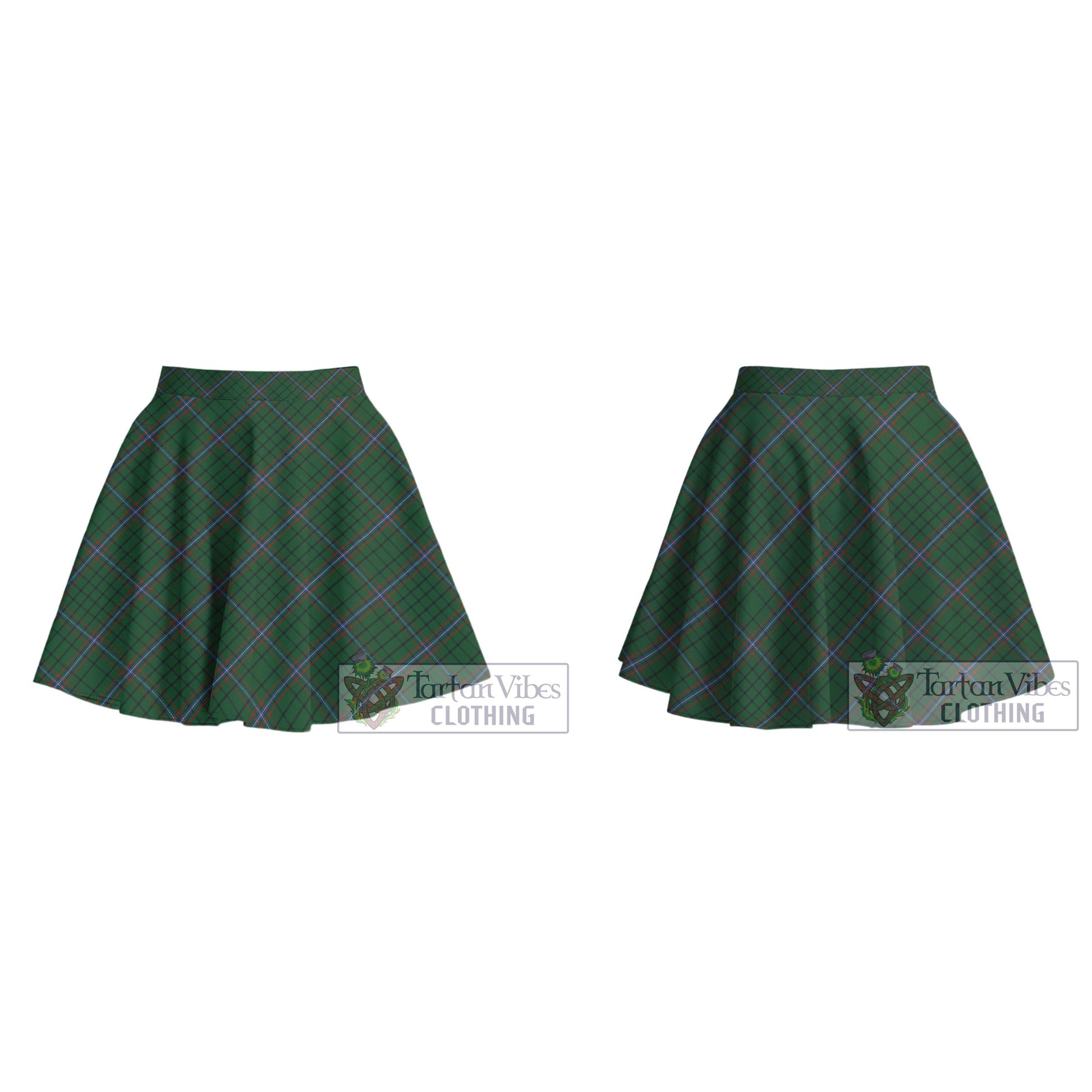 Tartan Vibes Clothing MacRae Tartan Women's Plated Mini Skirt