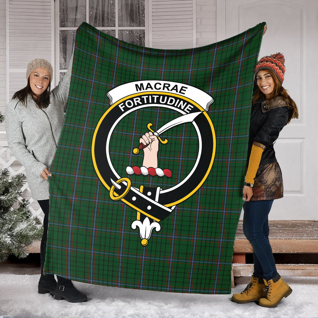 macrae-tartab-blanket-with-family-crest