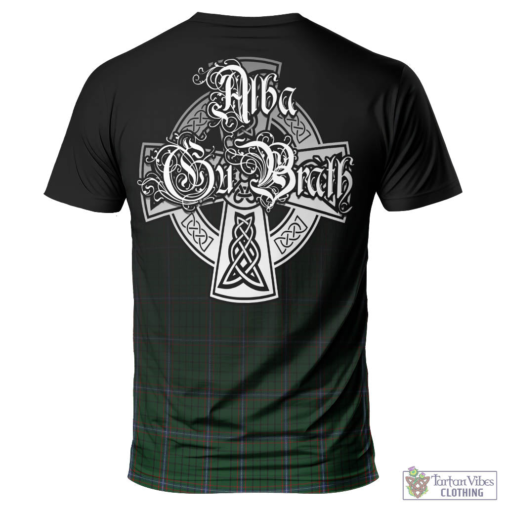 Tartan Vibes Clothing MacRae Tartan T-Shirt Featuring Alba Gu Brath Family Crest Celtic Inspired