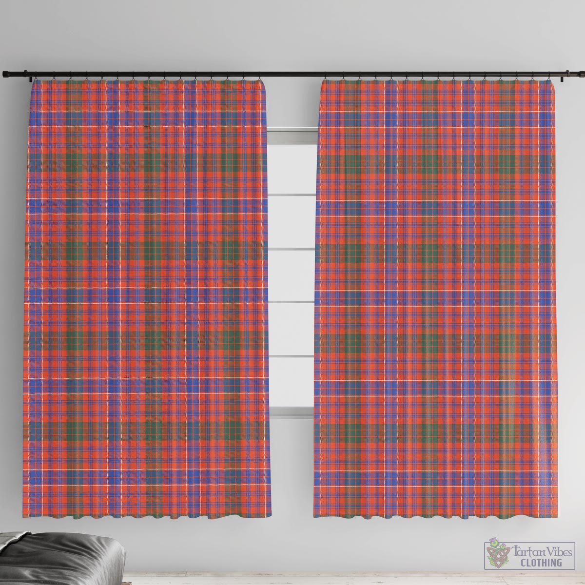 MacRae Ancient Tartan Window Curtain