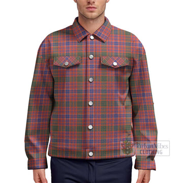 MacRae Ancient Tartan Unisex Lapel Cotton Jacket