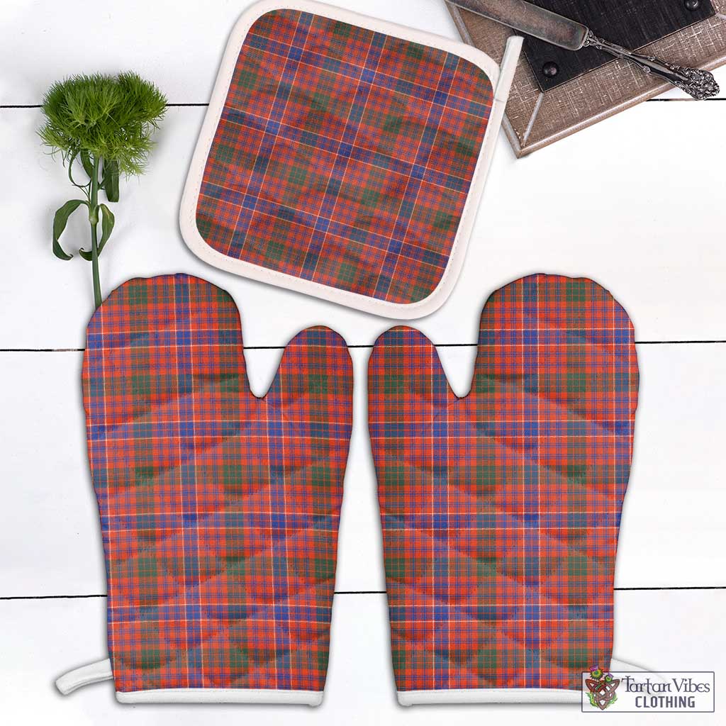 Tartan Vibes Clothing MacRae Ancient Tartan Combo Oven Mitt & Pot-Holder