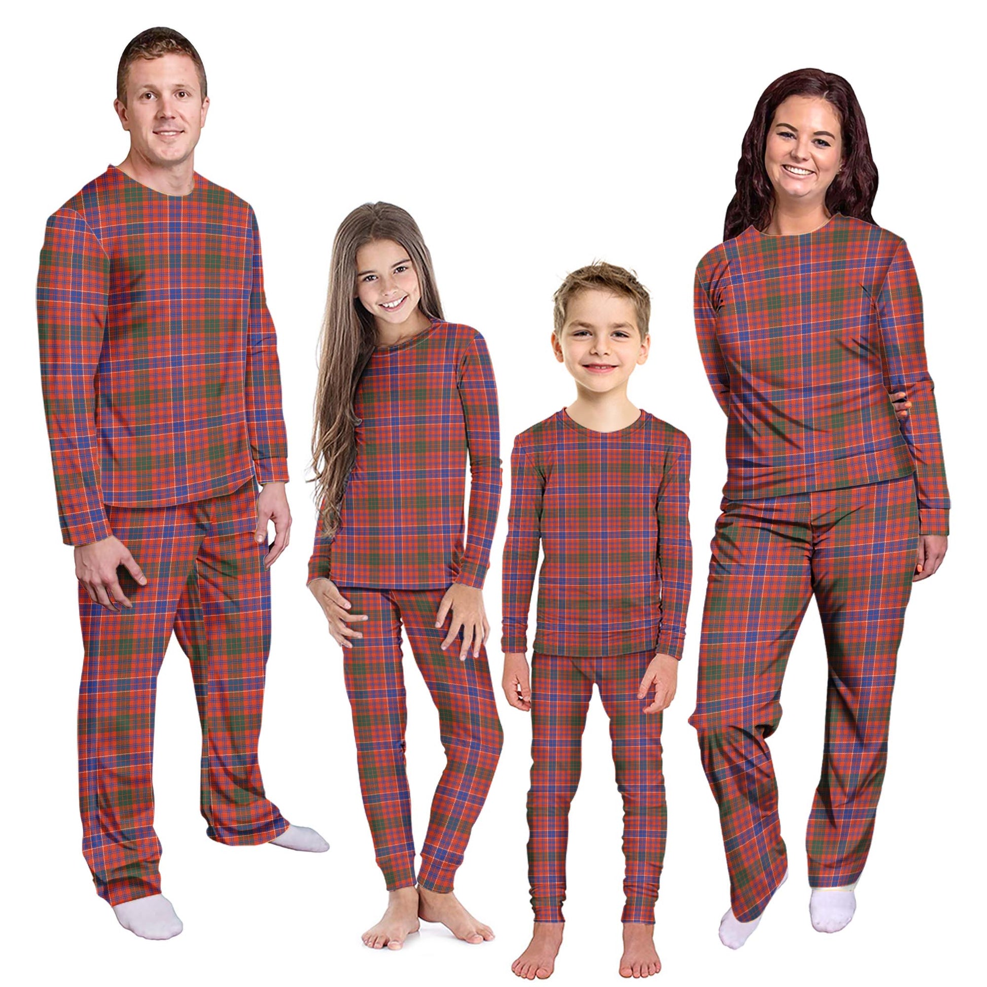 MacRae Ancient Tartan Pajamas Family Set - Tartanvibesclothing