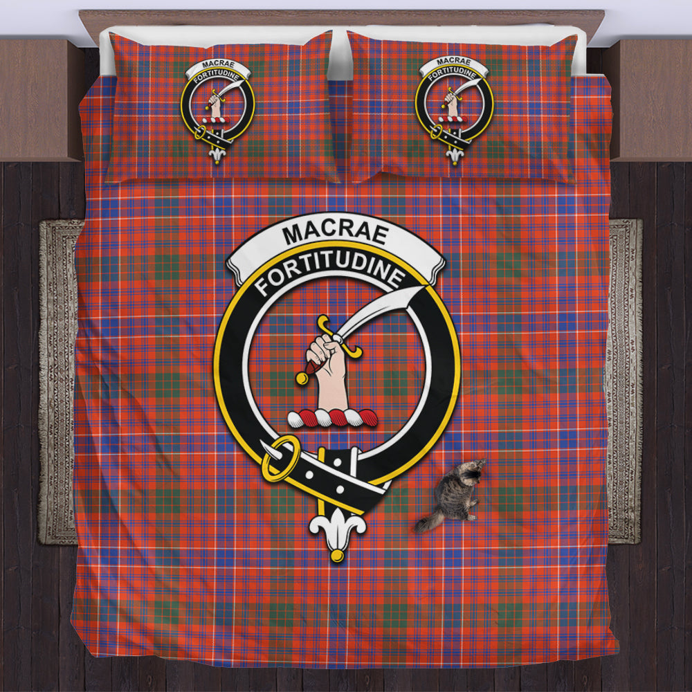 macrae-ancient-tartan-bedding-set-with-family-crest