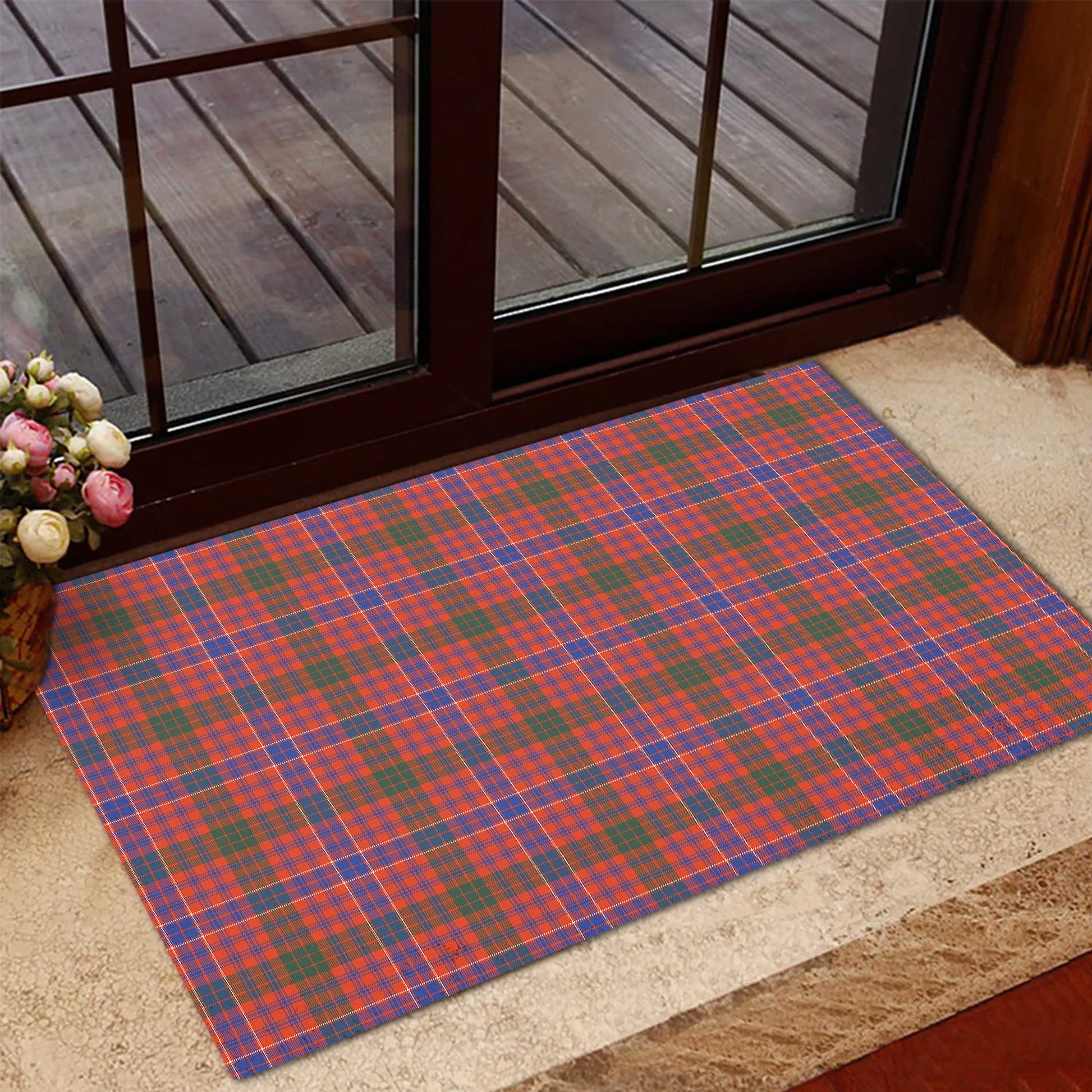 MacRae Ancient Tartan Door Mat - Tartanvibesclothing