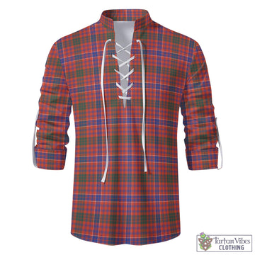 MacRae Ancient Tartan Men's Scottish Traditional Jacobite Ghillie Kilt Shirt