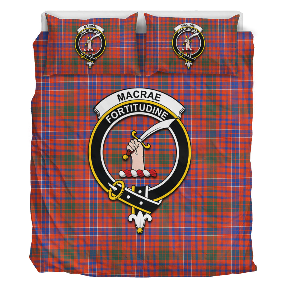 macrae-ancient-tartan-bedding-set-with-family-crest