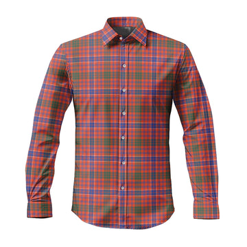 MacRae Ancient Tartan Long Sleeve Button Up Shirt