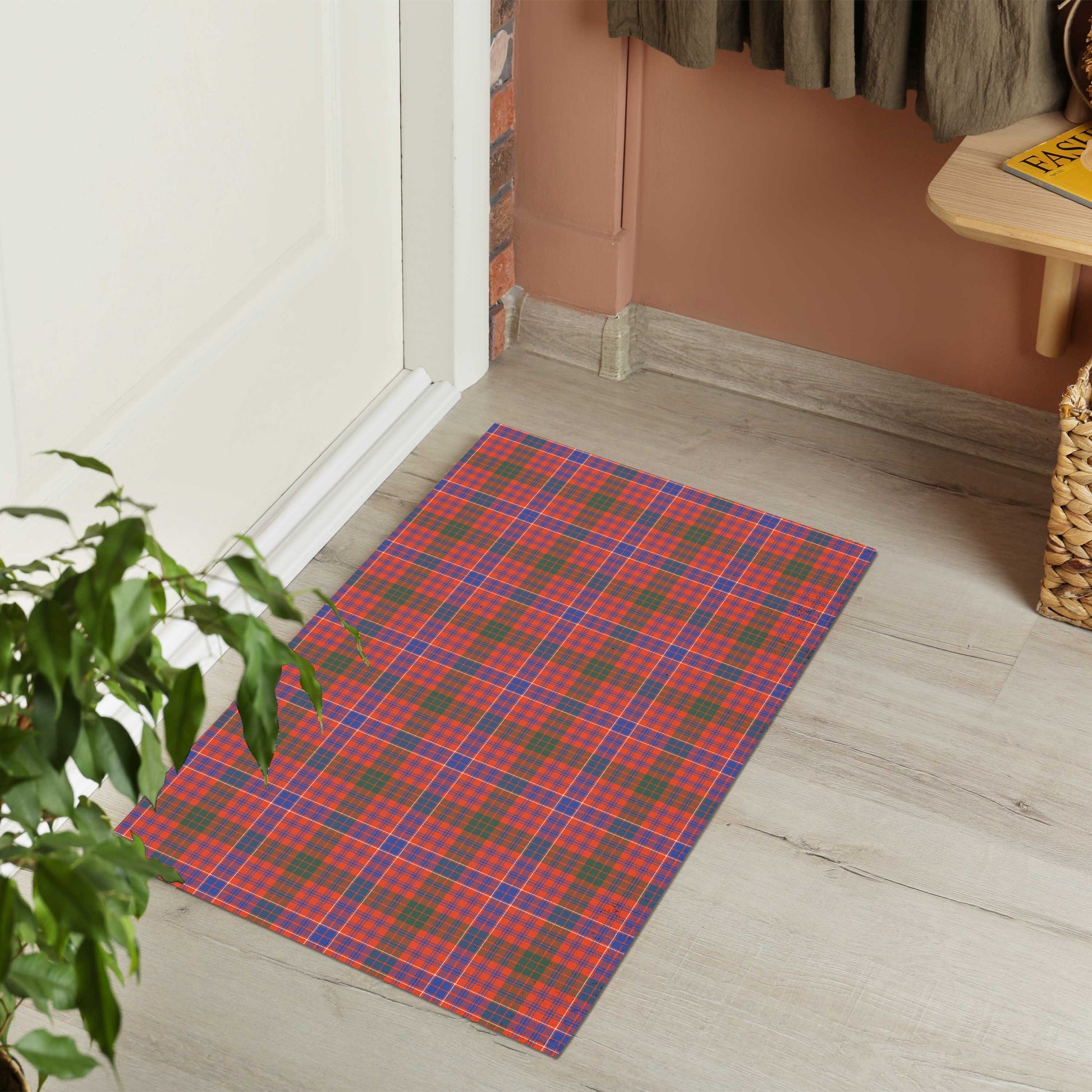 MacRae Ancient Tartan Door Mat - Tartanvibesclothing