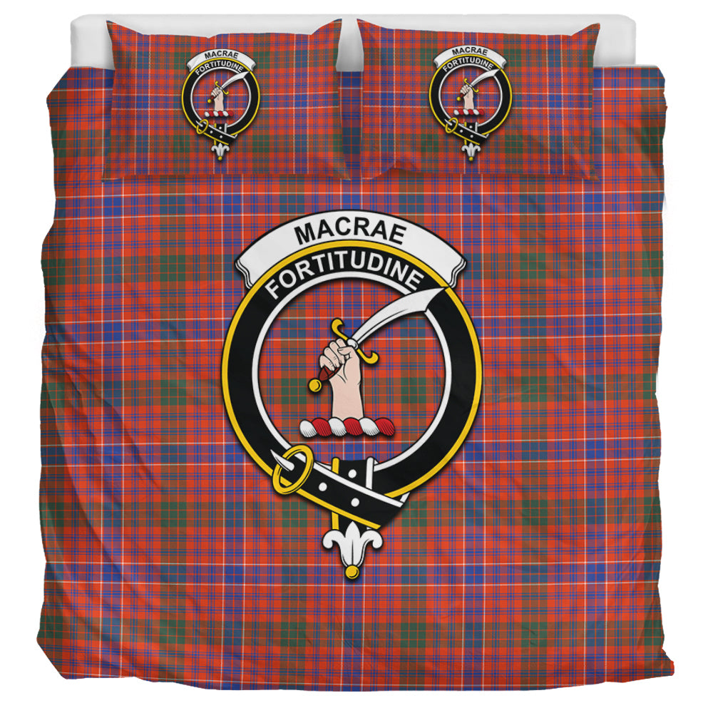 macrae-ancient-tartan-bedding-set-with-family-crest