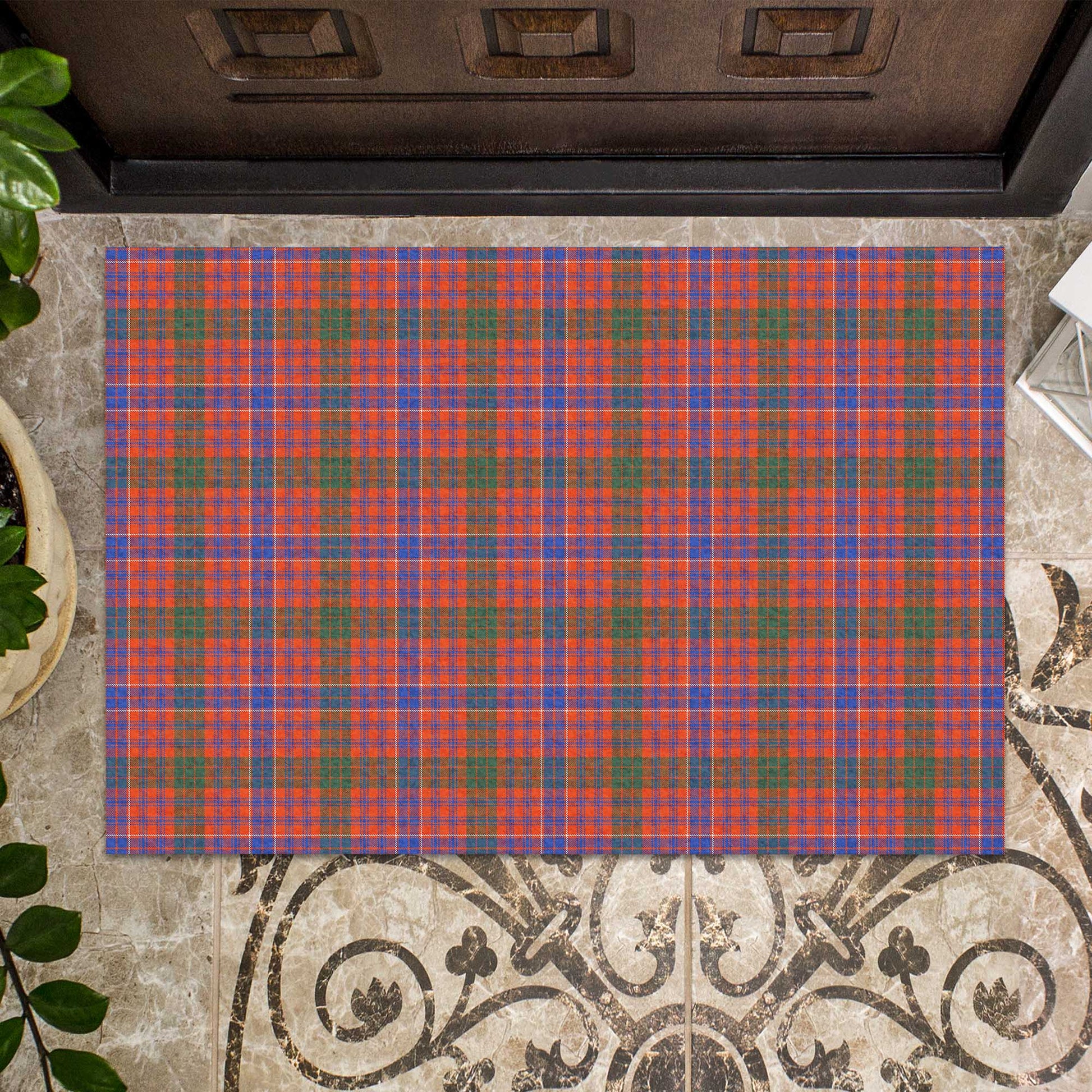 MacRae Ancient Tartan Door Mat - Tartanvibesclothing