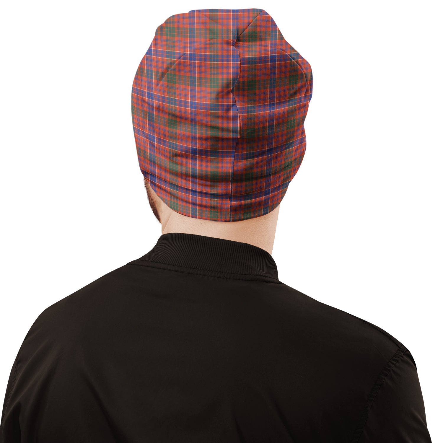 macrae-ancient-tartan-beanies-hat-with-family-crest