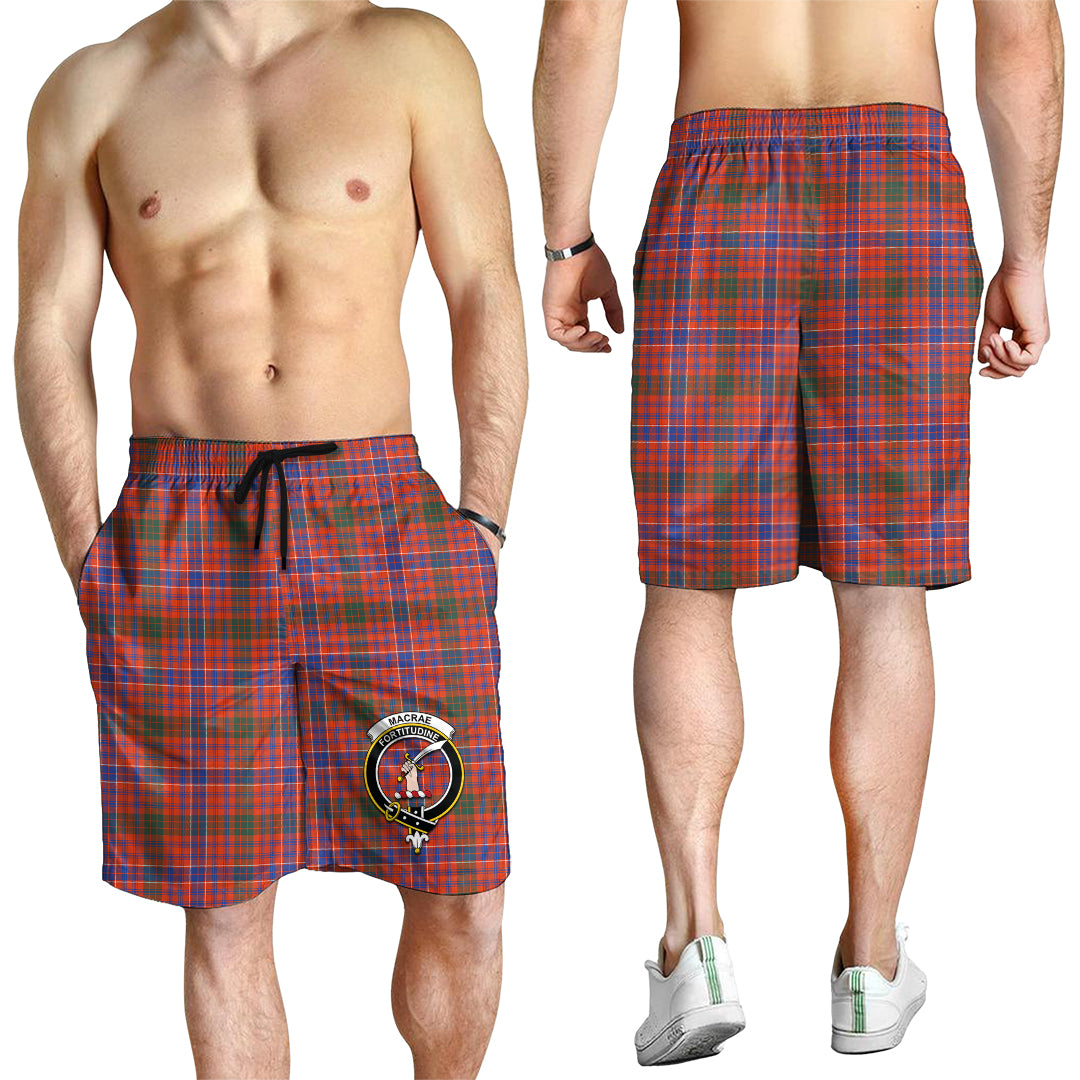 macrae-ancient-tartan-mens-shorts-with-family-crest