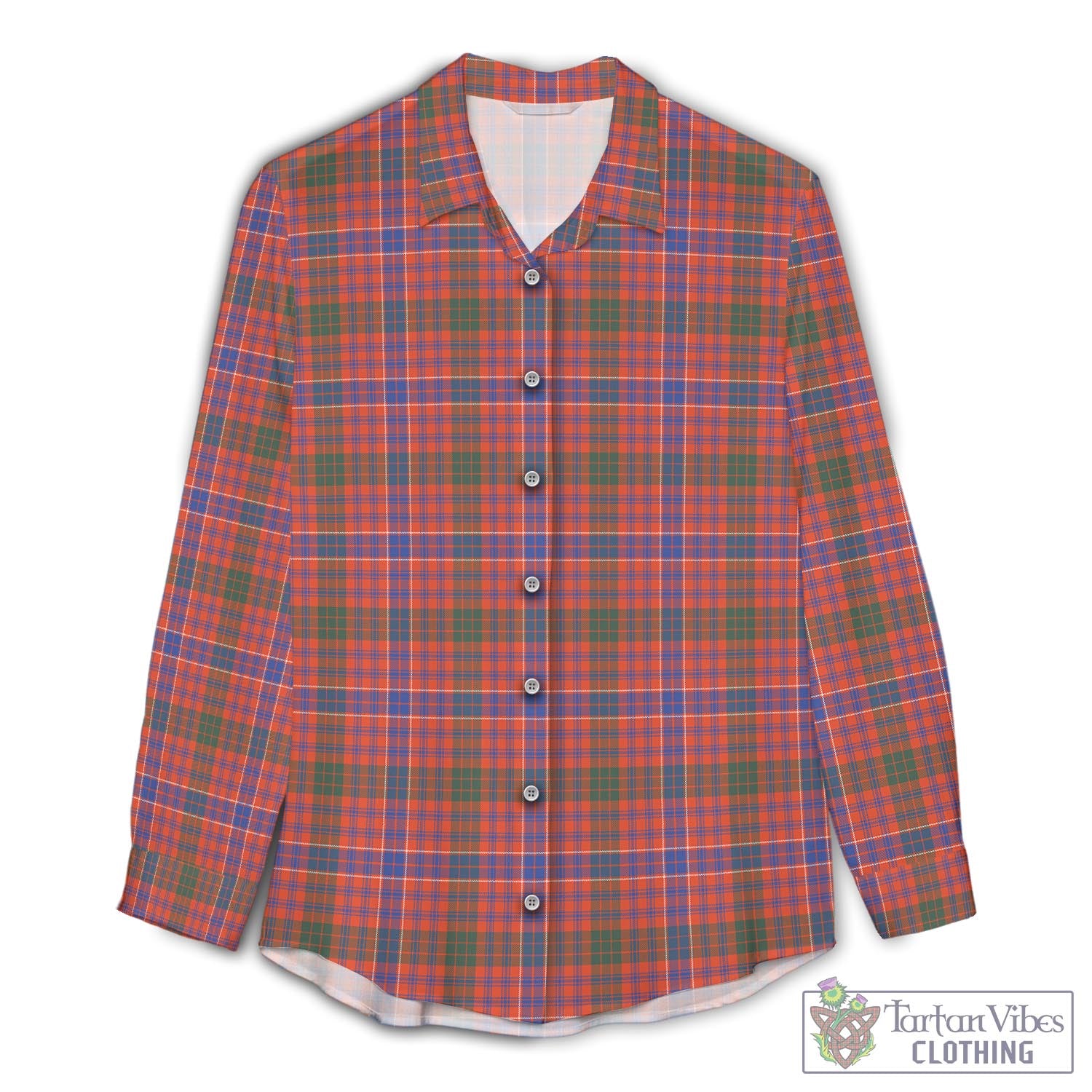 MacRae Ancient Tartan Womens Casual Shirt